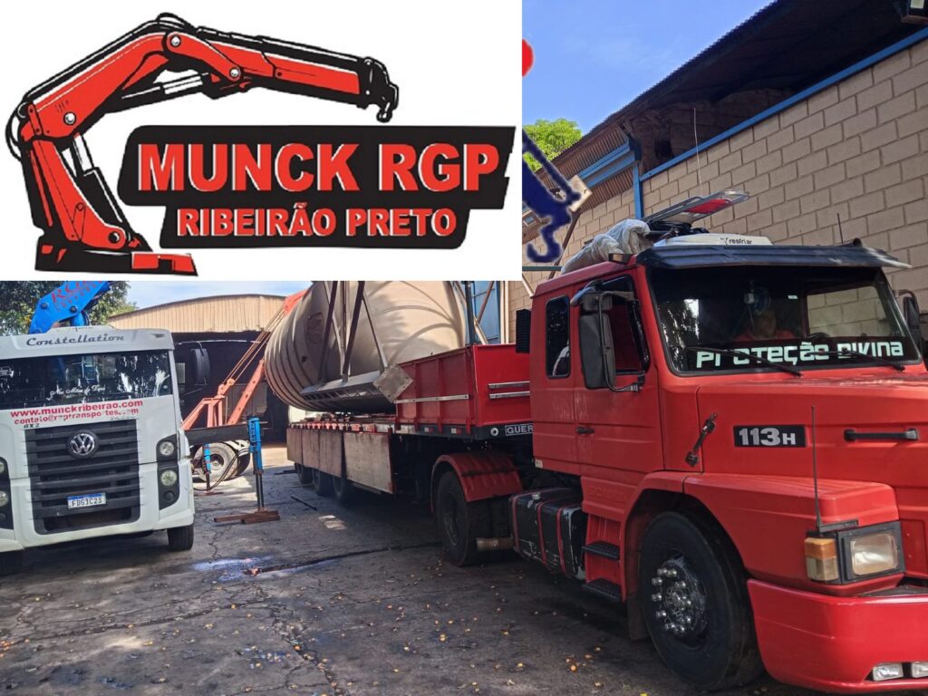 Munck Ribeirão Preto no local, eliminando a necessidade de equipamentos adicionais